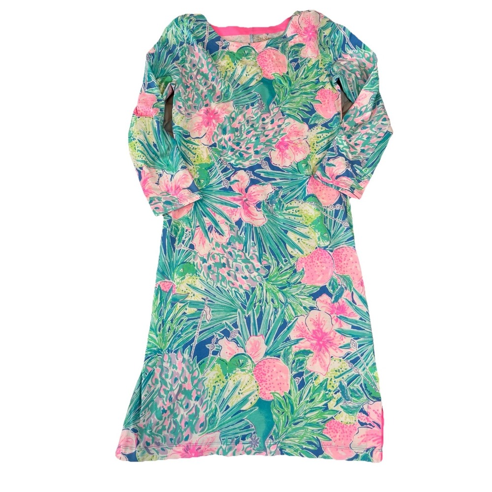 LILLY PULITZER Charley Dress SWIZZLE IN size XS Resort Tropical Beach Preppy